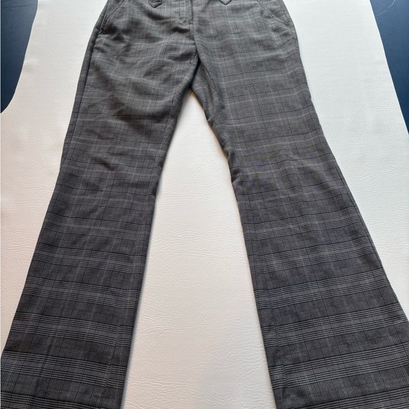 CAbi Black and Gray Plaid Pants - Picture 1 of 4